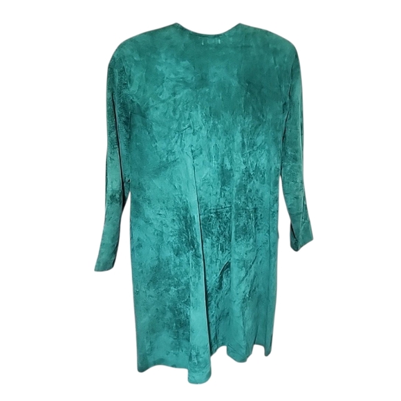 Liz Roberts Robert Elliot Vintage Mid- Length Suede Jacket. Medium - Picture 2 of 5